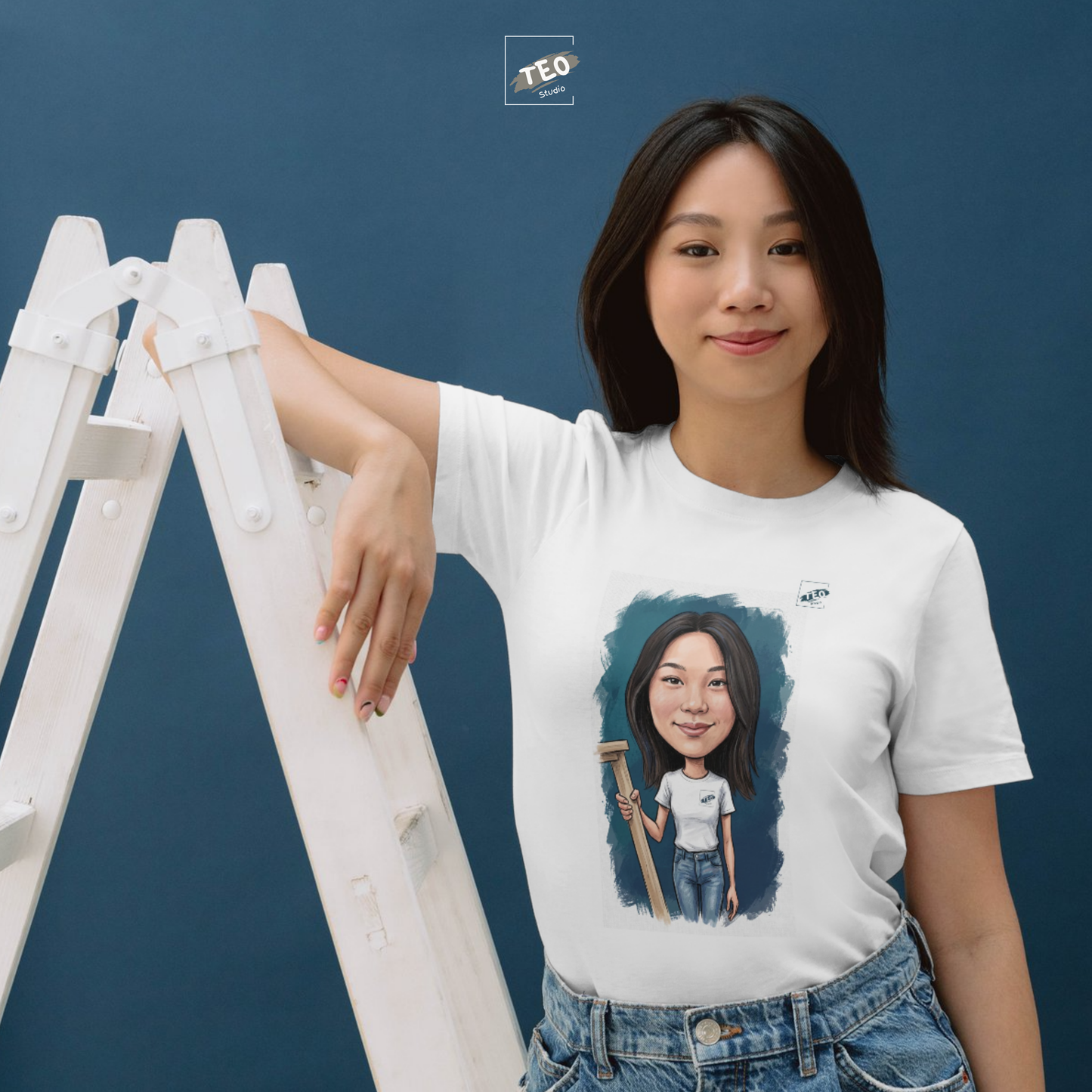 Tricou Personalizat cu Portret / Caricatură