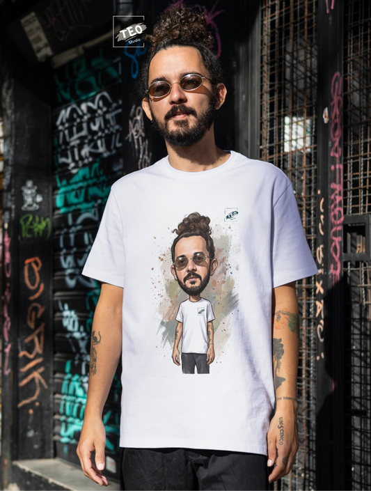 Tricou Personalizat cu Portret / Caricatură